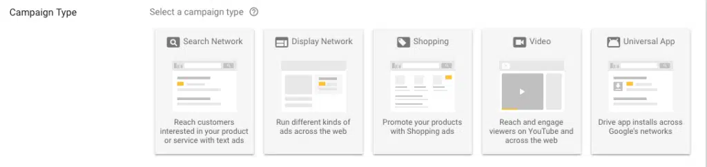 google adwords 型態